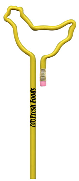 Chicken Bentcil, Bent #2 Pencil