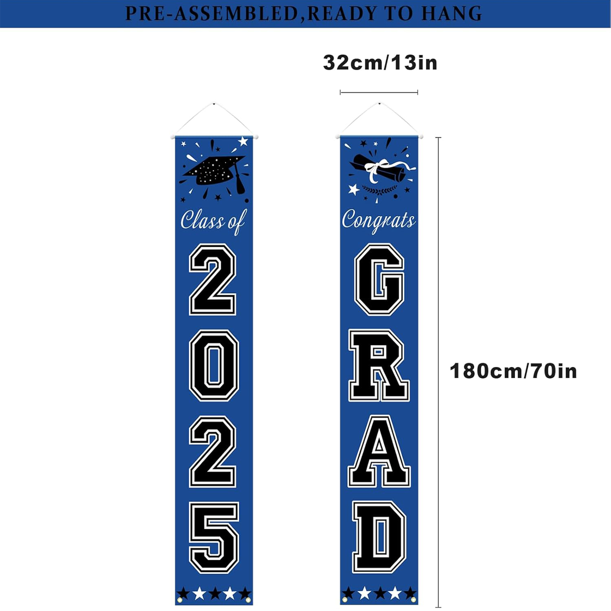 Graduation Decorations Porch Banner 2