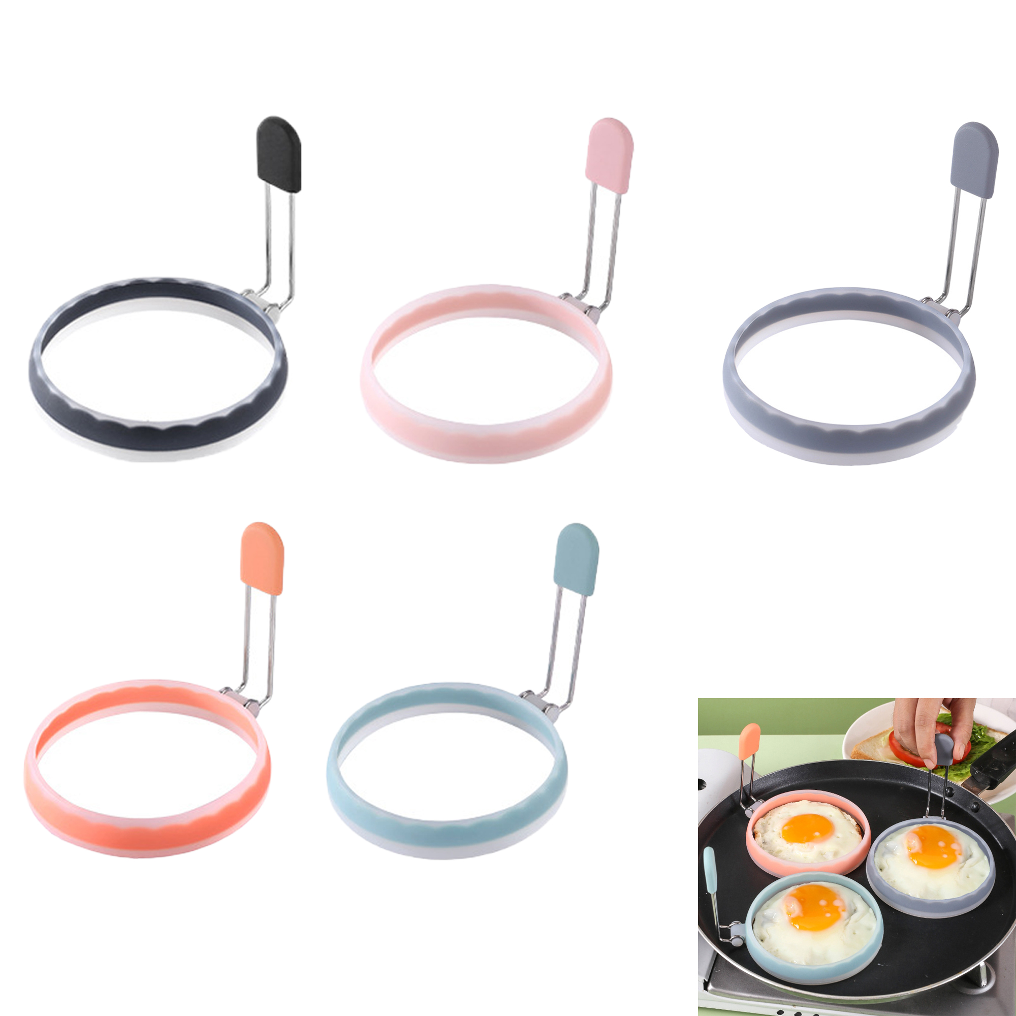 Round Silicone Egg Mold 3