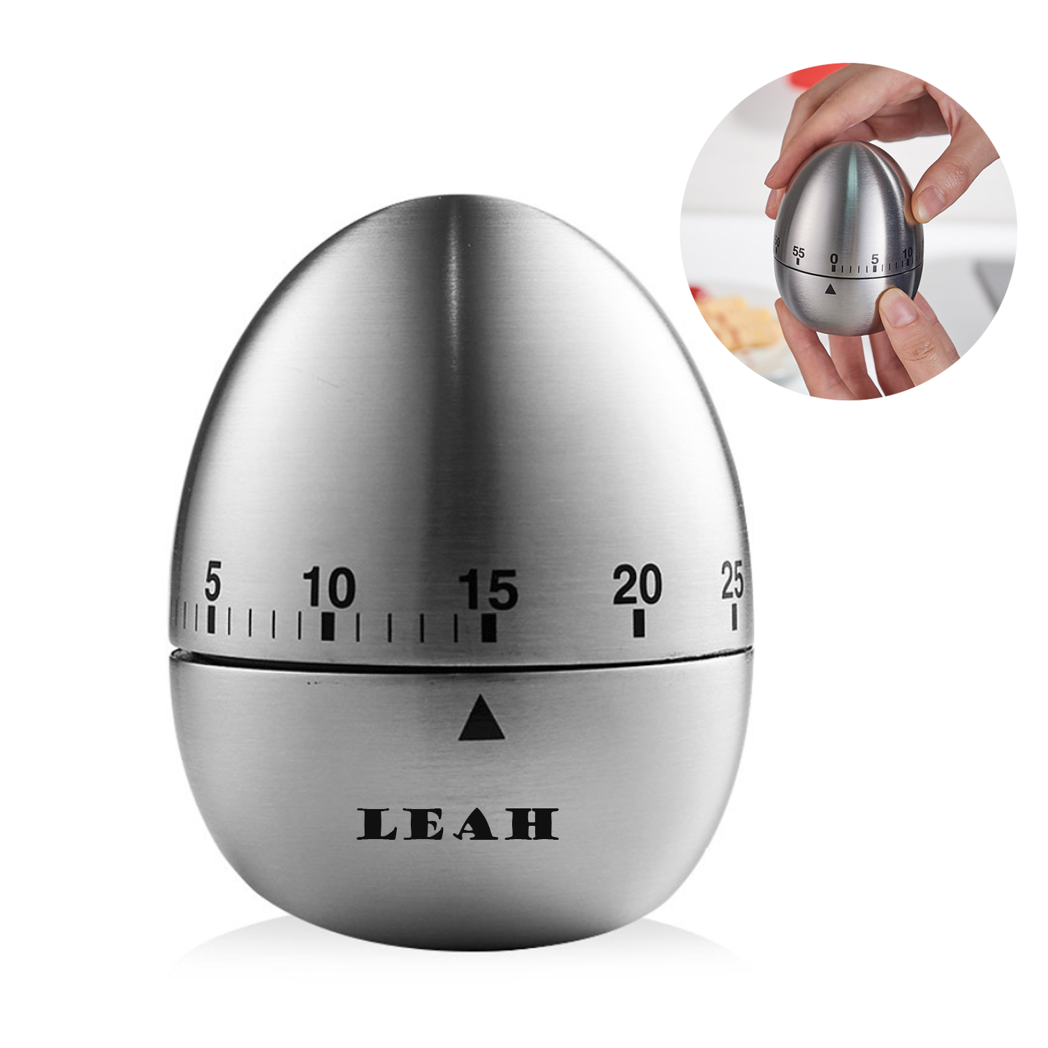 Stainless Steel Egg Timer 2
