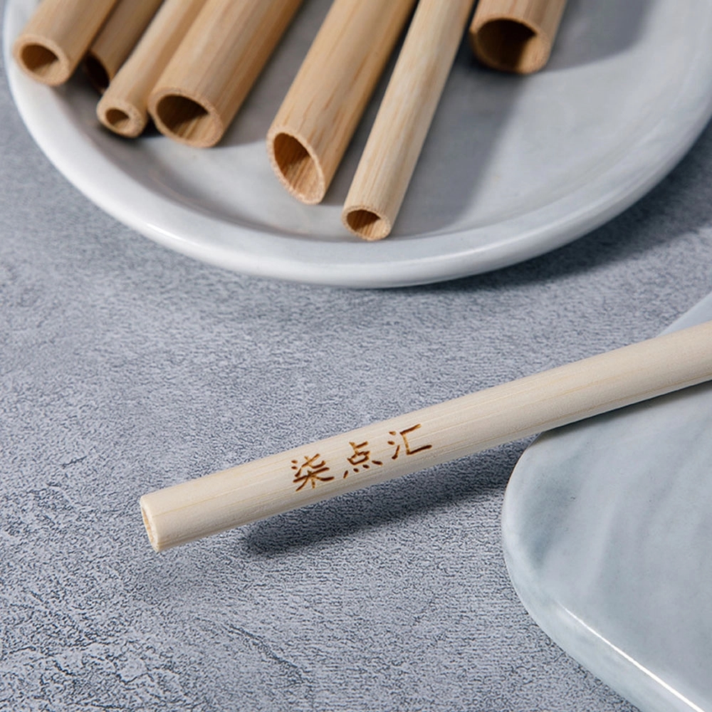 Reusable Bamboo Drinking Straws 3