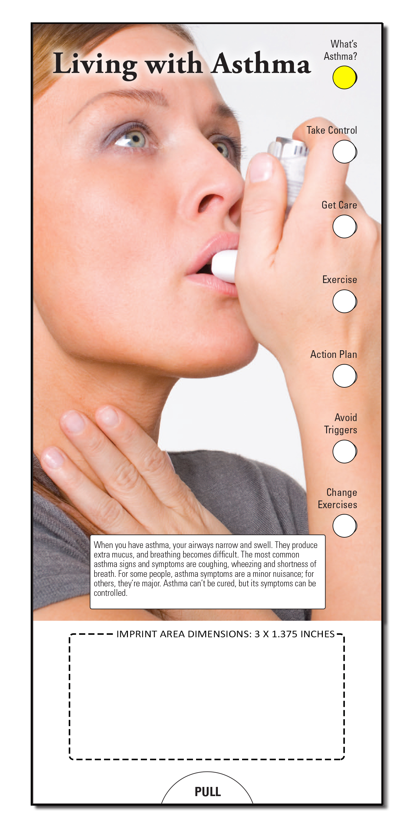 SLIDE CHART - Living With Asthma Slide Chart 4
