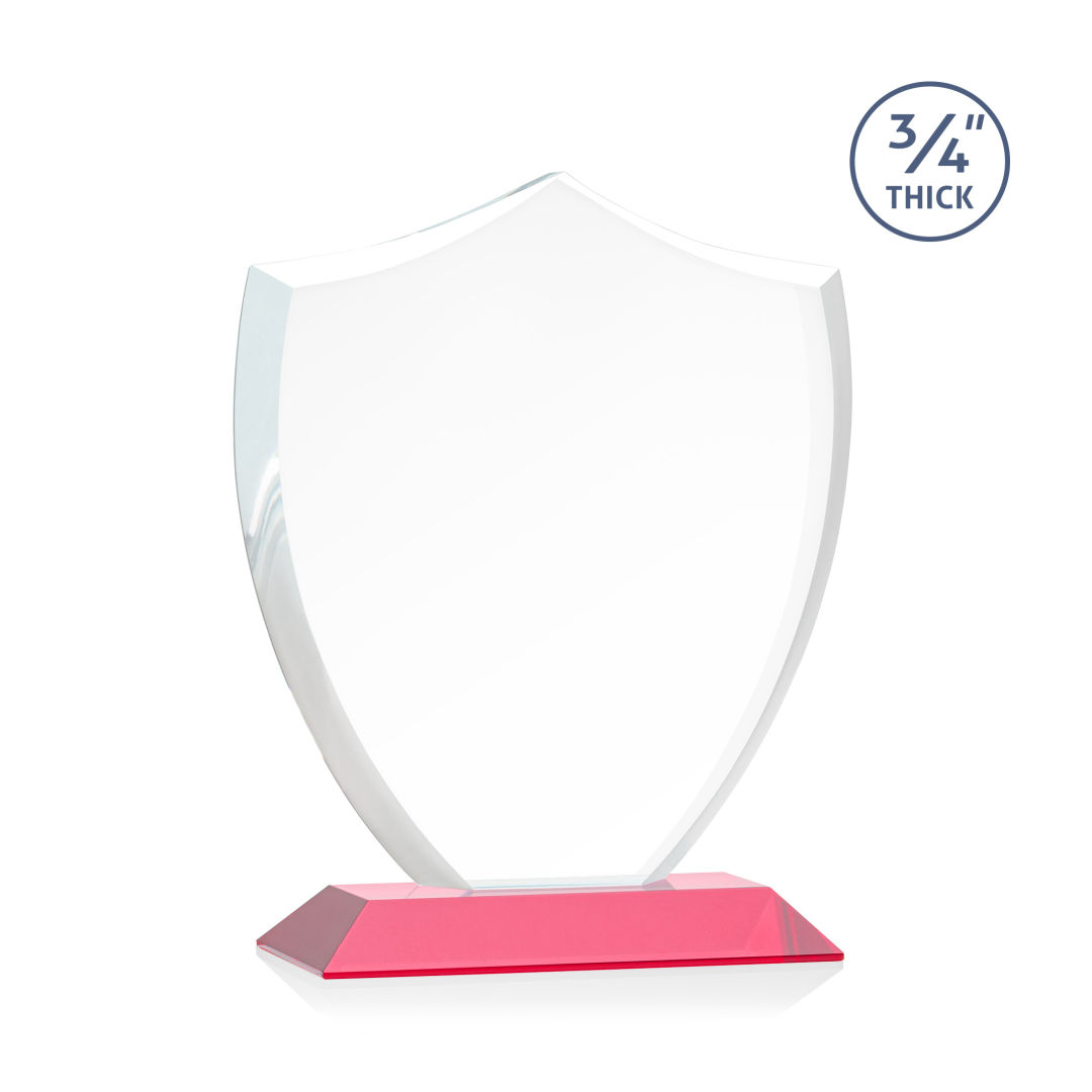 Scudo Shield VividPrint™ Award - Red 10
