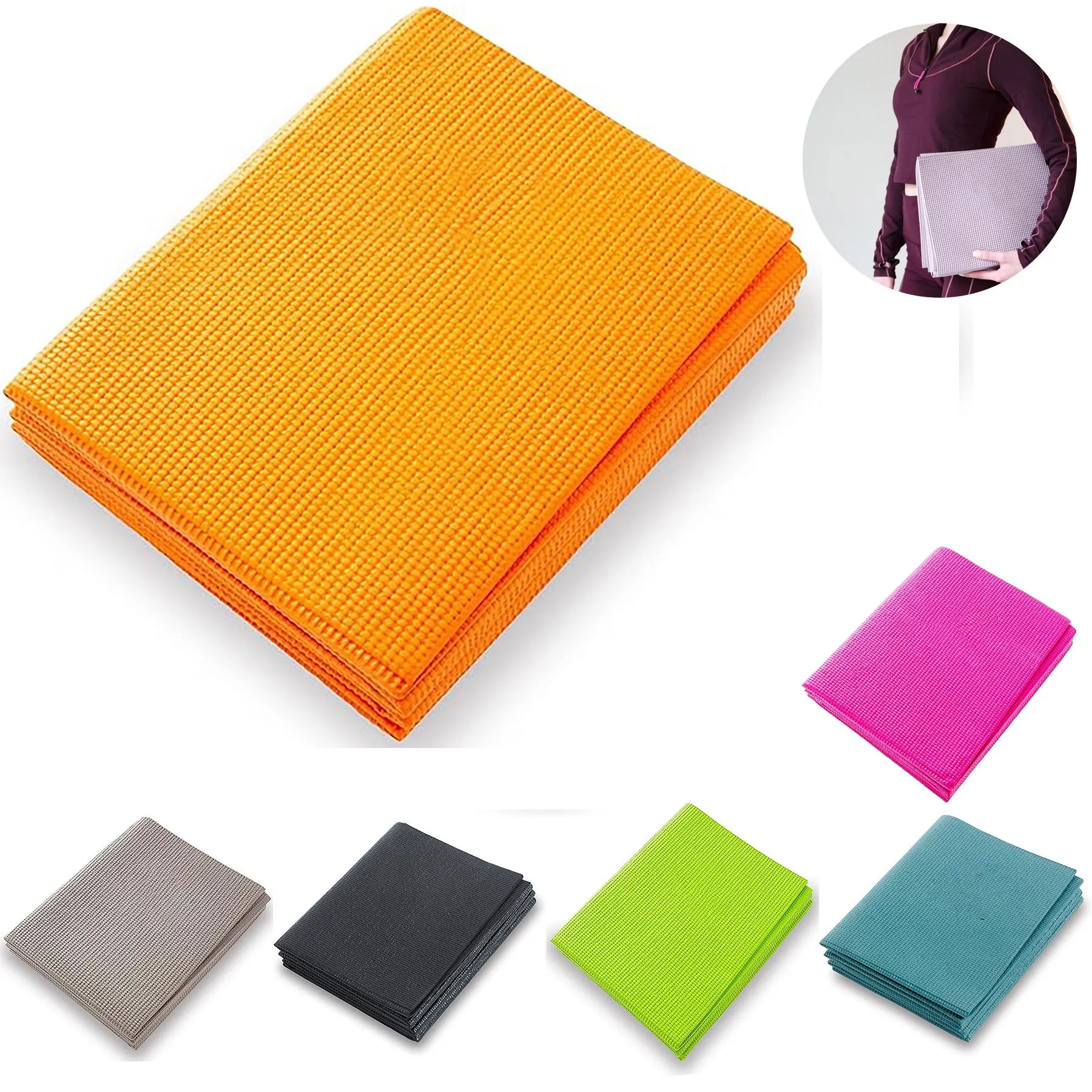Folding Yoga Pilates Mat 6