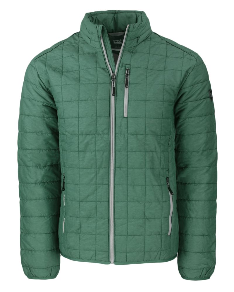 Cutter & Buck Rainier Recycled Insulated Puffer Mens Full Zip Jacket 14