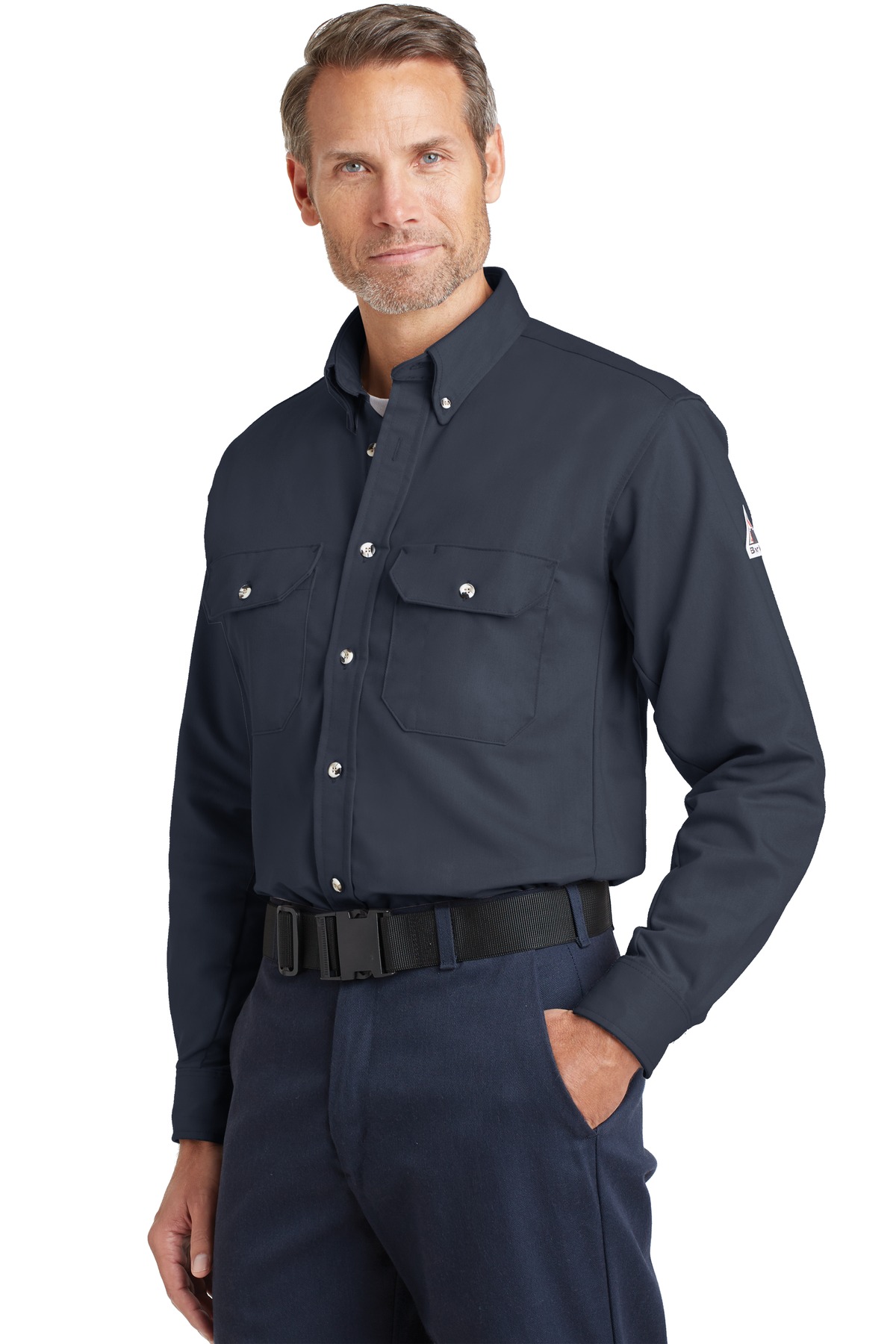 Bulwark EXCEL FR ComforTouch Dress Uniform Shirt. SLU2 4