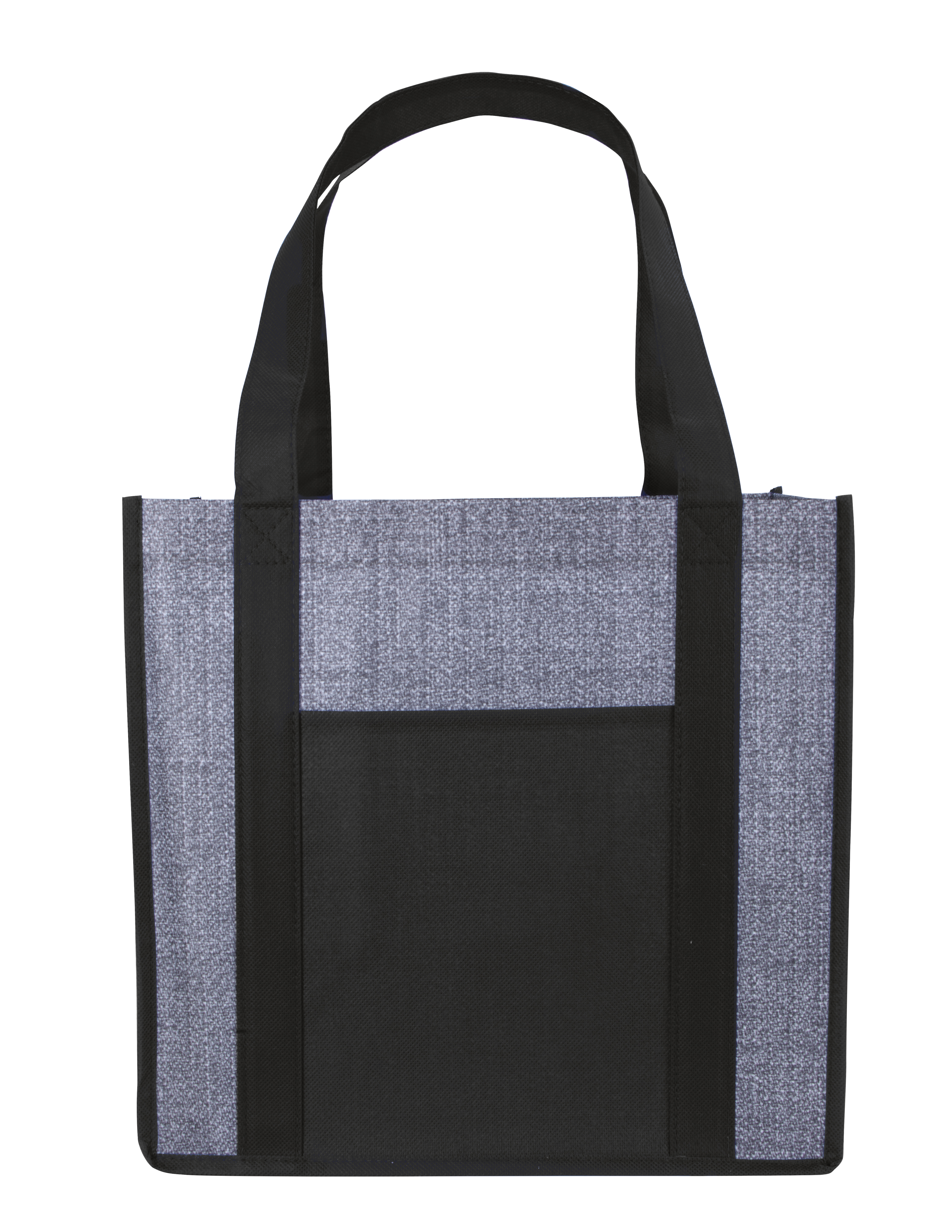 Good Value™ Laminated Heathered Non-Woven Grocery Tote