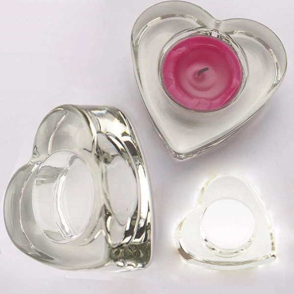 Heart Shaped Crystal Candle Holder 2