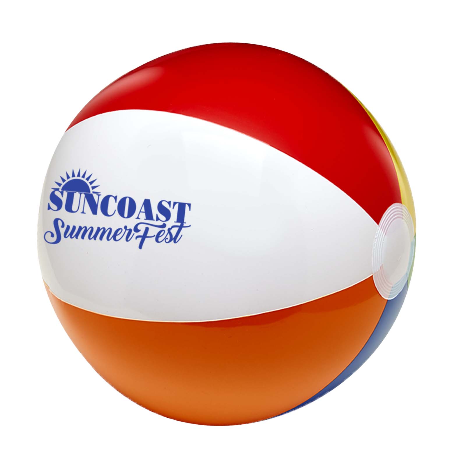16" 6 Color Beach Ball 3