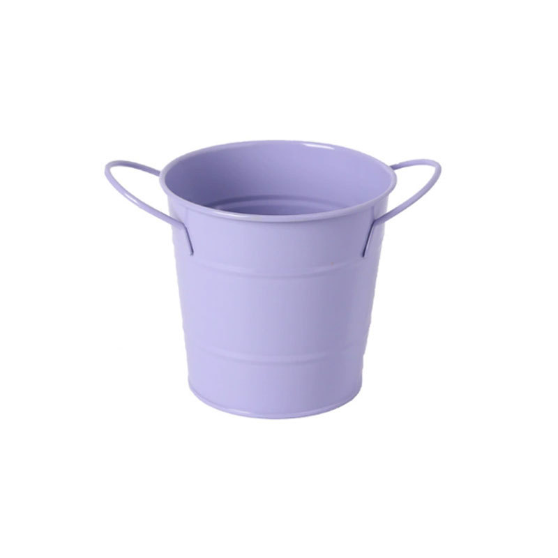 20 oz Mini Colored Metal Buckets with Handle 14