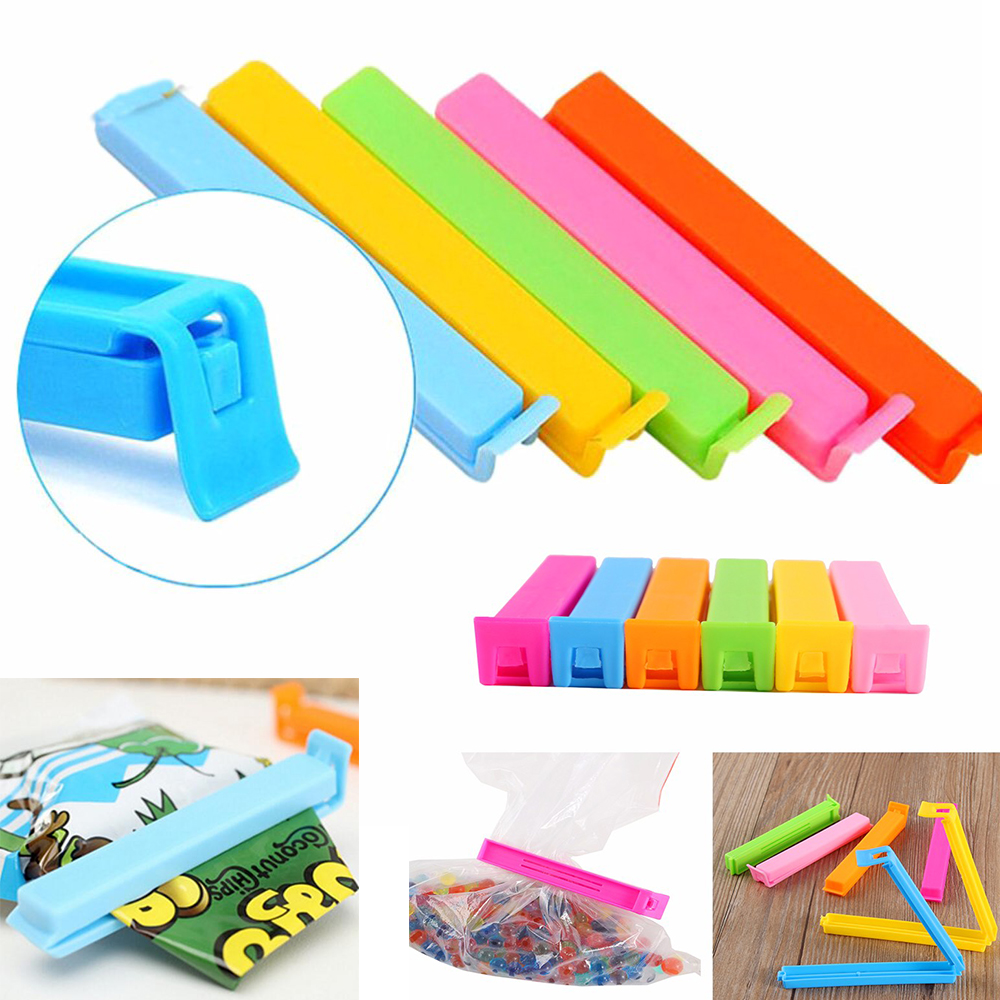 Plastic Food Sealing Clips For Kitchen 4 1/2" L 2