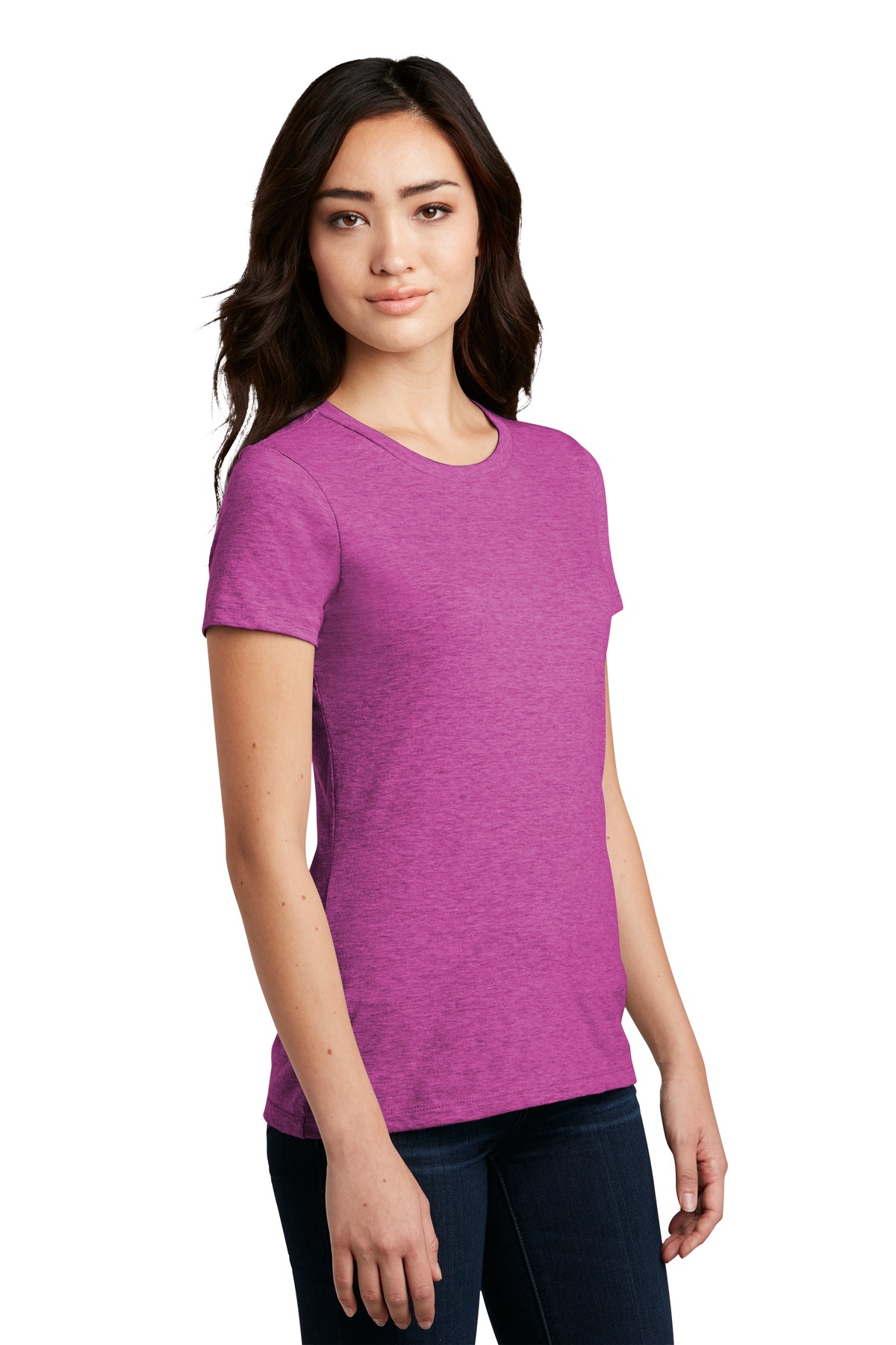 District® Women's Perfect Blend CVC Tee 10