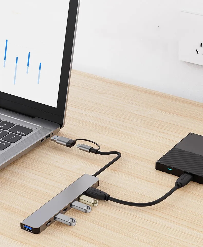 7 in 1 USB Hub Adapter 7