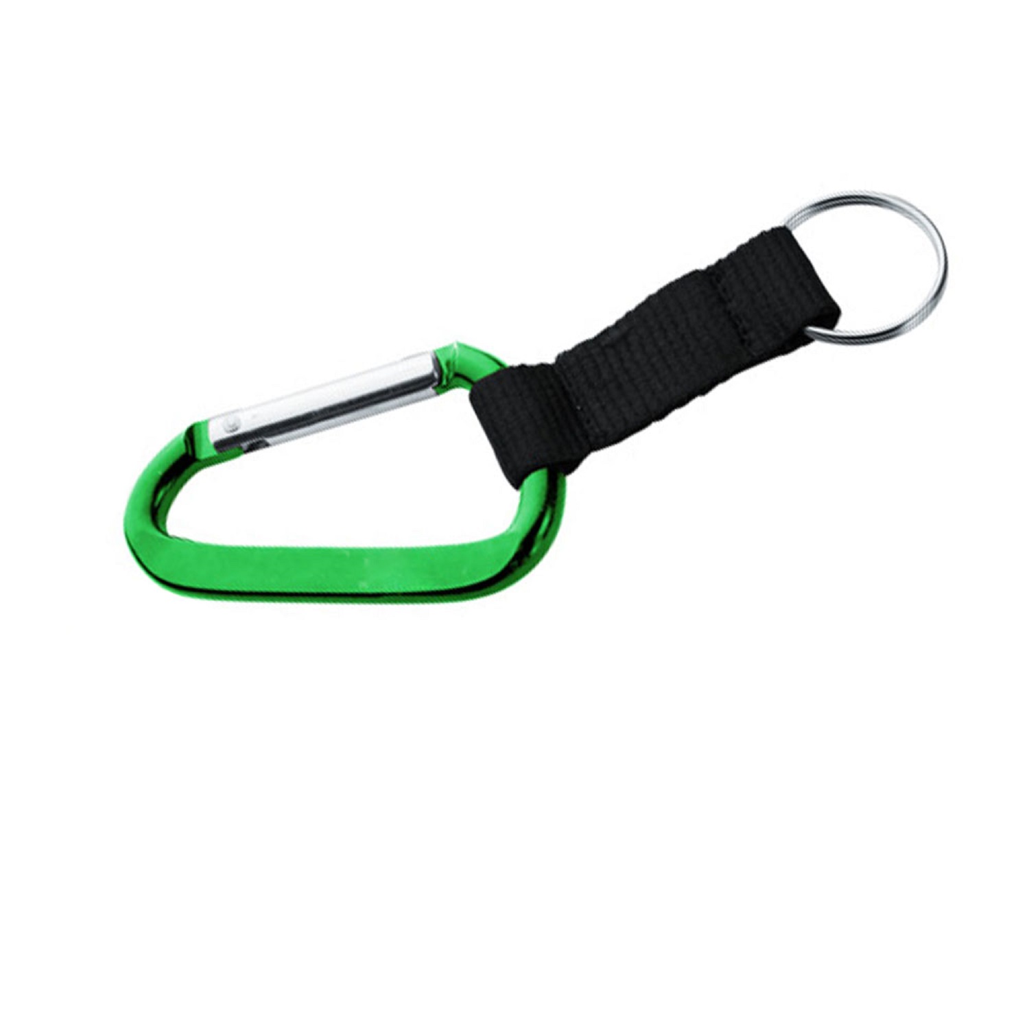 Metal Carabiner with Strap Keychain 4
