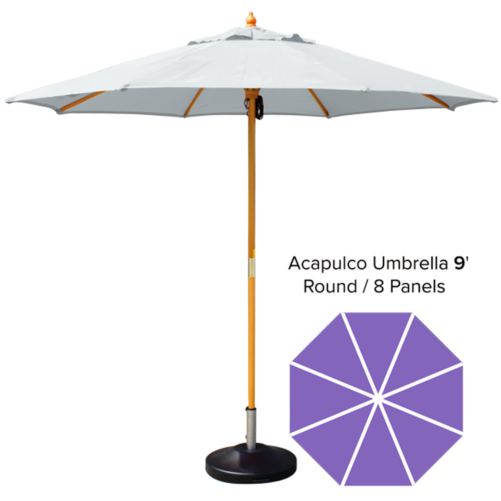Acapulco Commercial Grade Market Umbrella