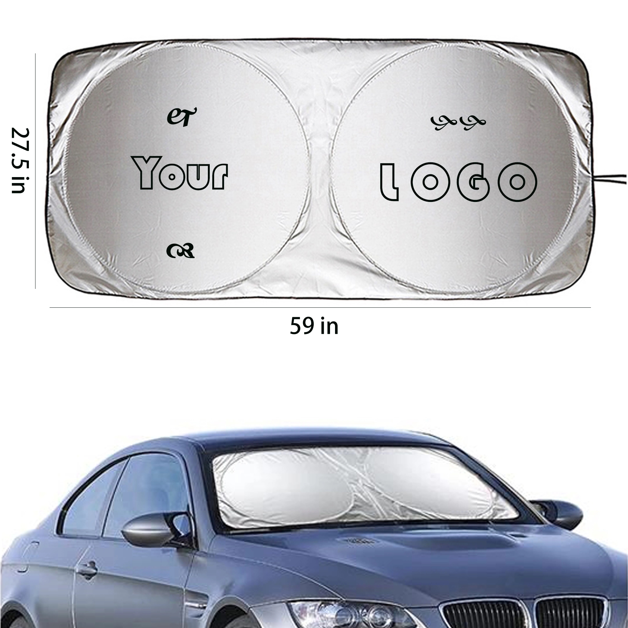 Car Windshield Visor Sun Shade 2