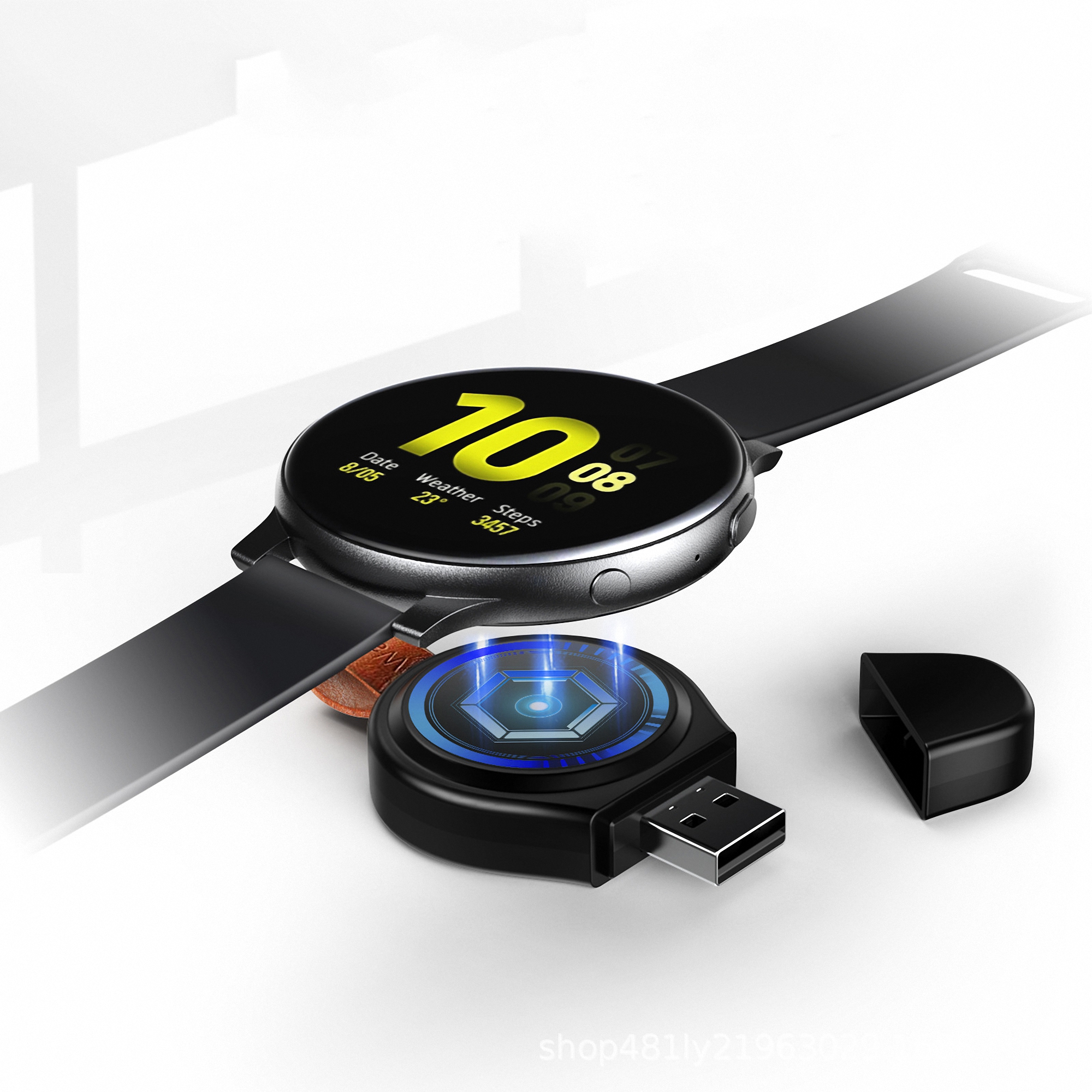 Compact Magnetic Wireless Charger for Smart Watches 5