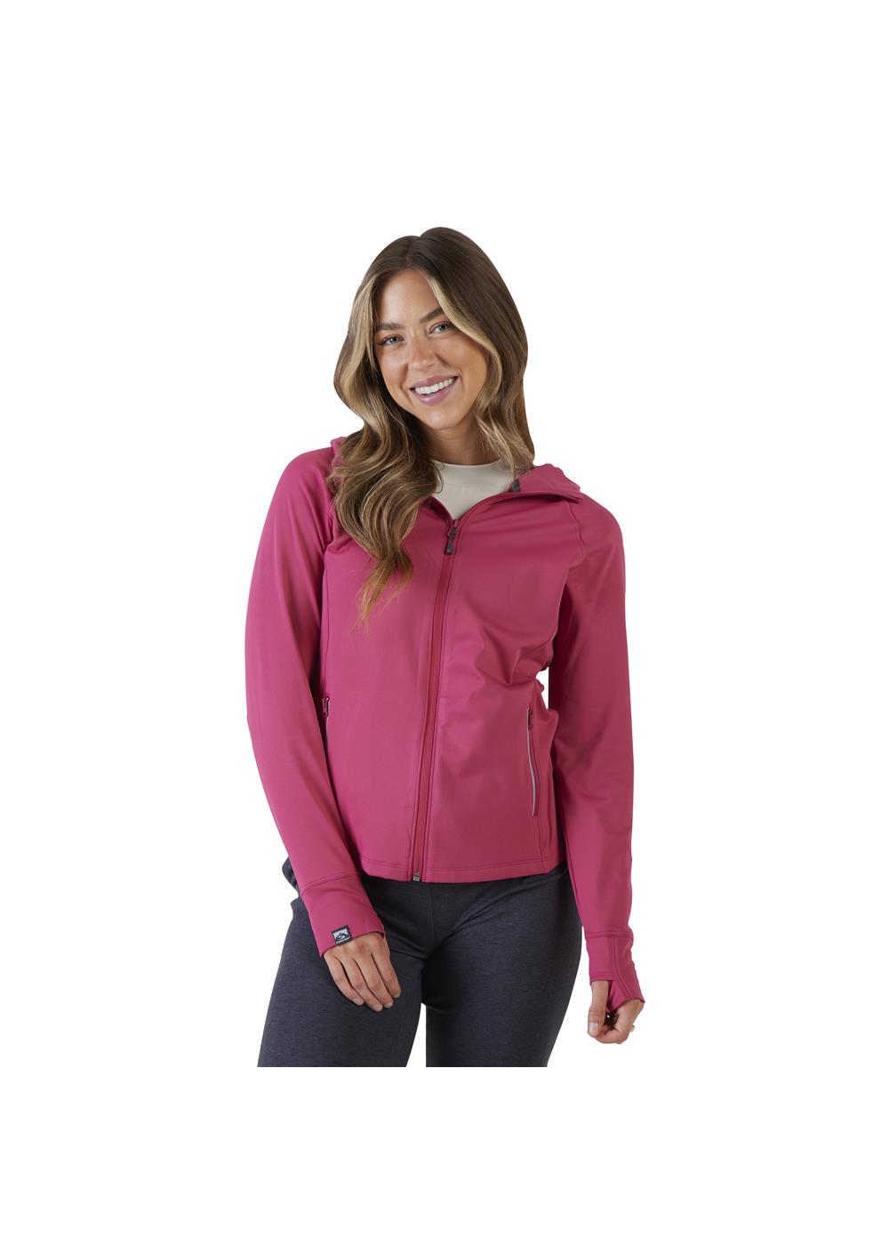 Storm Creek Women's Weekender Performance Fleece Full Zip Hoodie 26