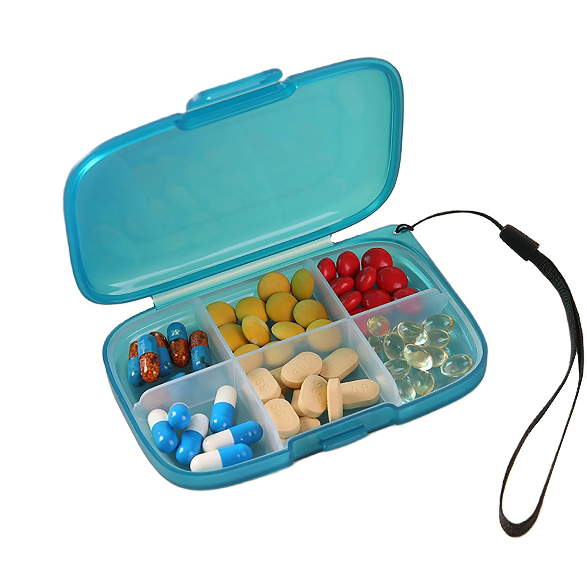 Transparent PP Pill Box 3