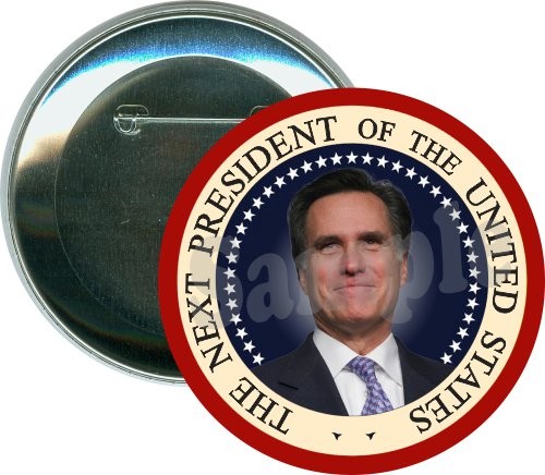 Romney, The Next President, Political Button