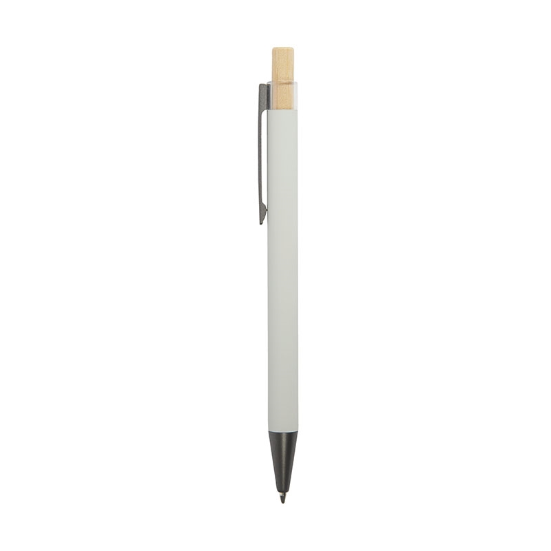 Arundi Recycled Aluminum Pen With Bamboo Plunger 51