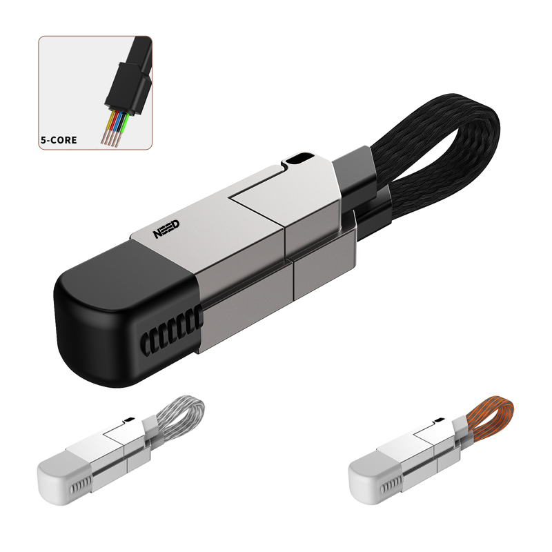 4 in 1 Short USB C Fast Charging and Data Syncing 3