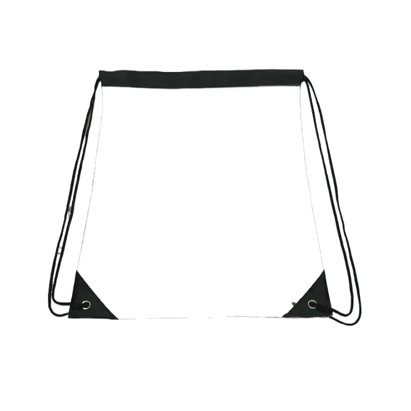 12 Inch PVC Drawstring Backpack for Sports or Travel 5