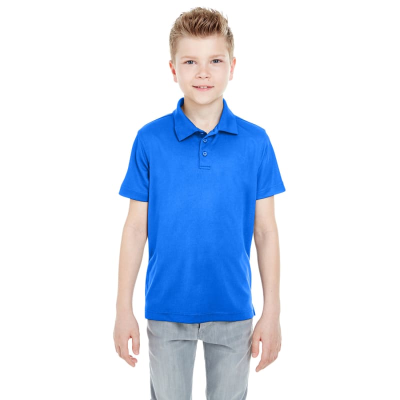 UltraClub Youth Cool & Dry Mesh Piqué Polo 8