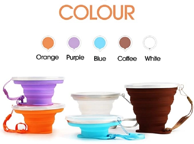 Silicone Collapsible Travel Cup 4