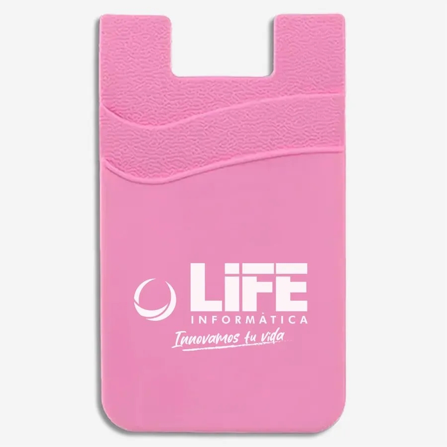 Silicone Phone Wallet Dual Card Holder 2