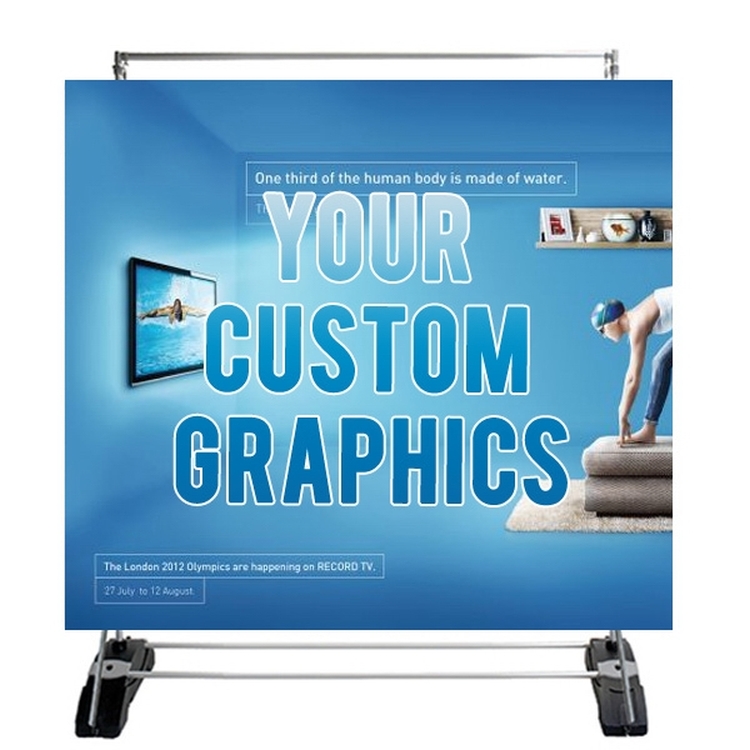 Outdoor Banner Wall -Single Sided - Tradeshow 1