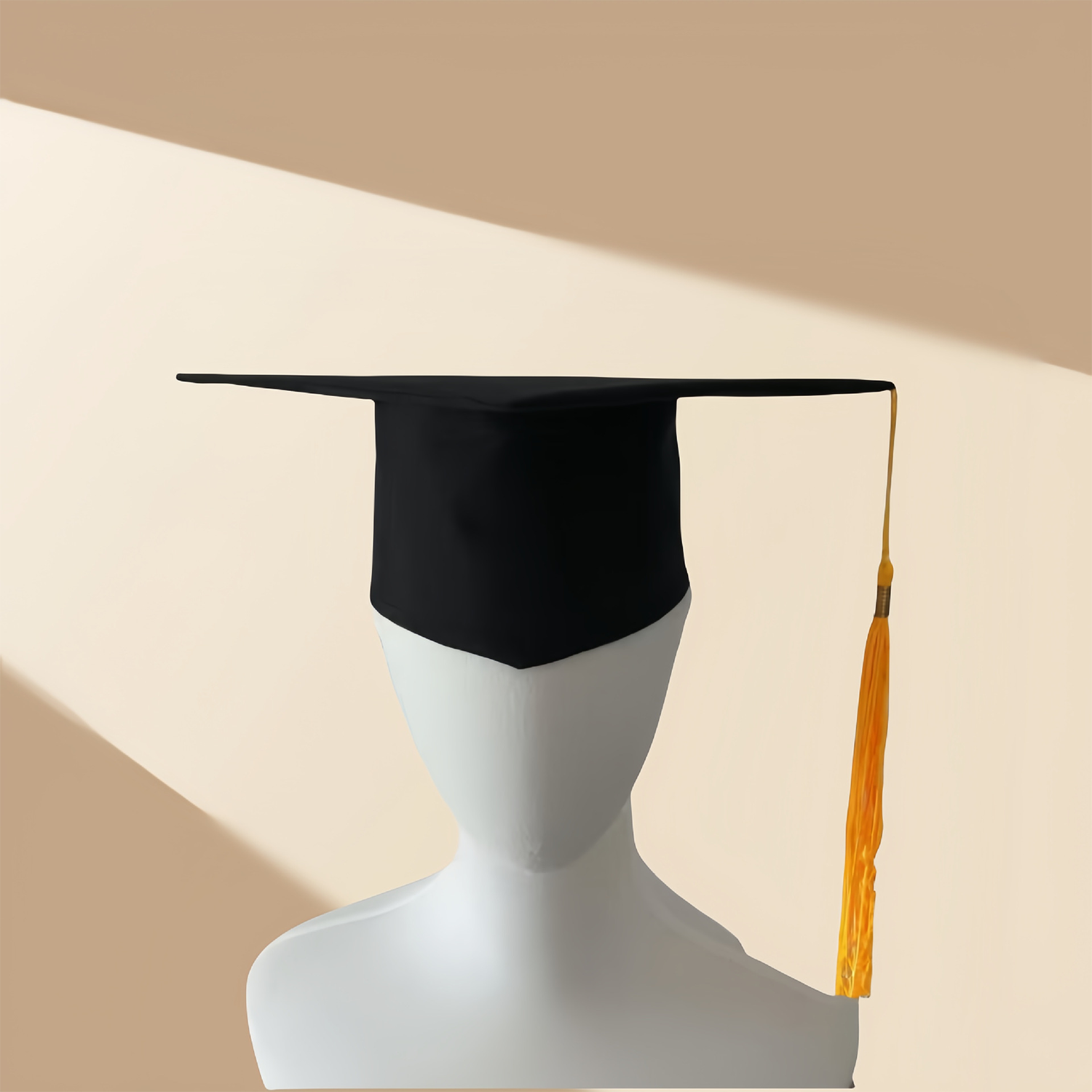 Polyester Kids' Mortar Board - Tassel & Custom Badge 1