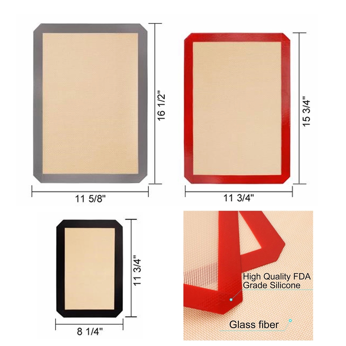 Non-Stick Silicone Baking Mat 2