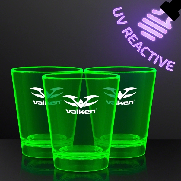 1.5 oz. UV Reactive Glow Shot Glasses 20