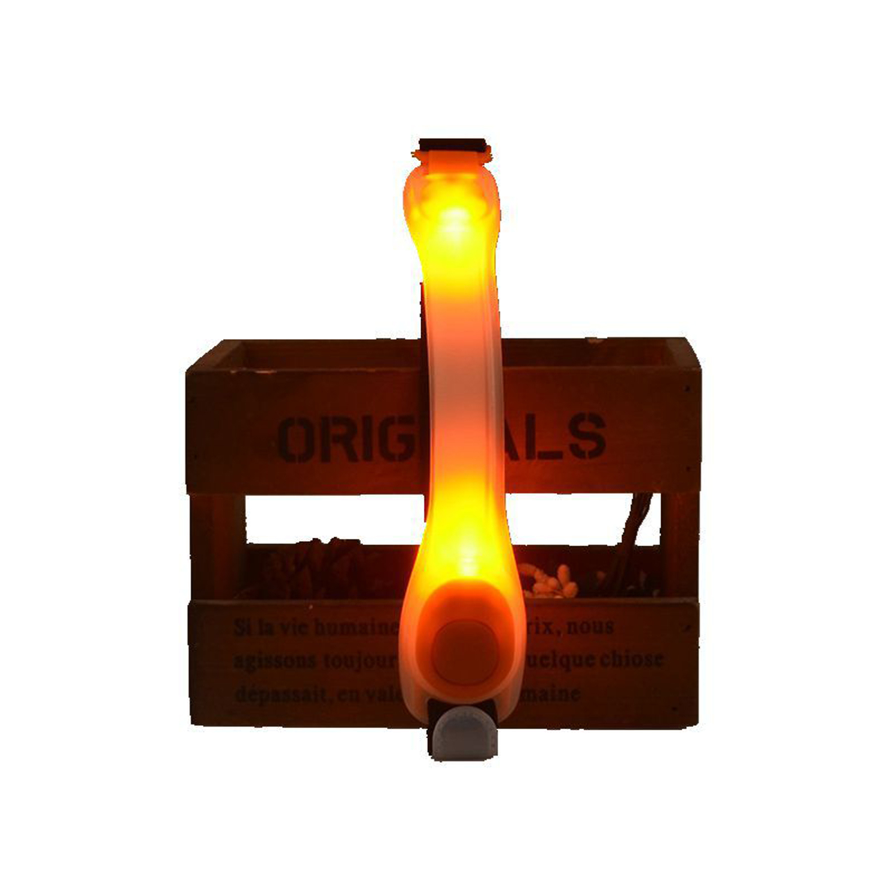 Rechargeable Flashing Slap Wristbands 3