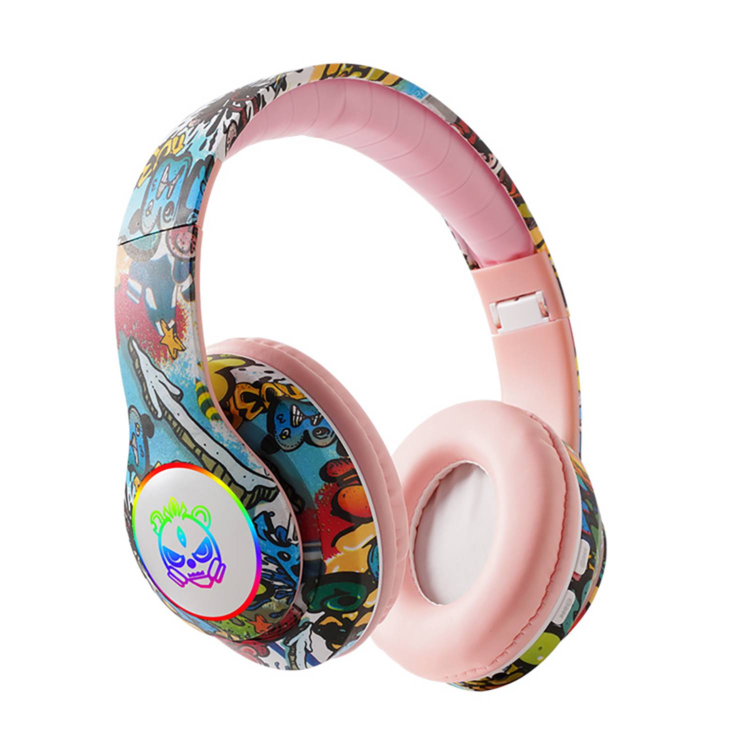 Adjustable Wireless Gaming Headset W/ Noise Cancelling 10