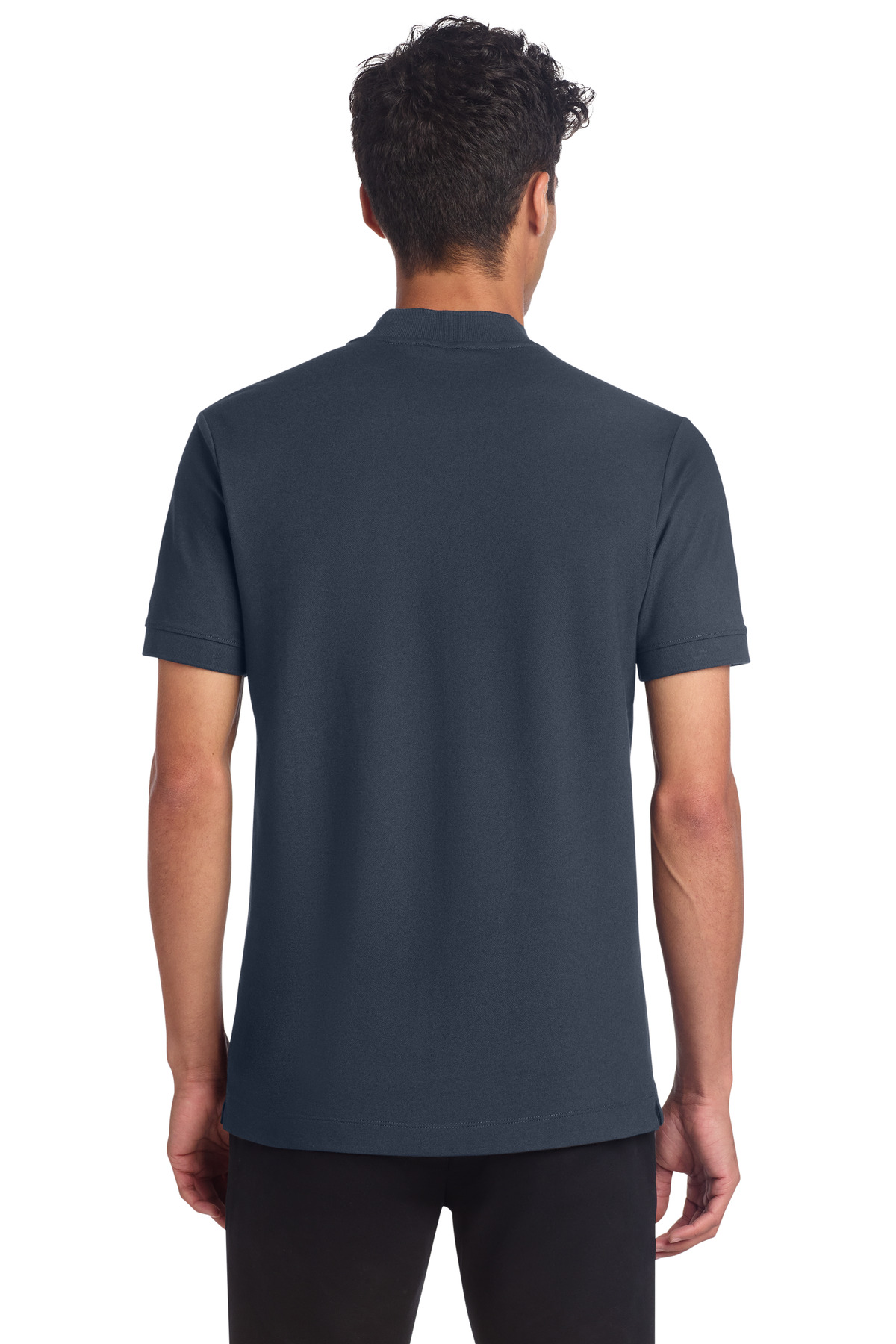 Mercer+Mettle Stretch Pique Henley MM1008 9