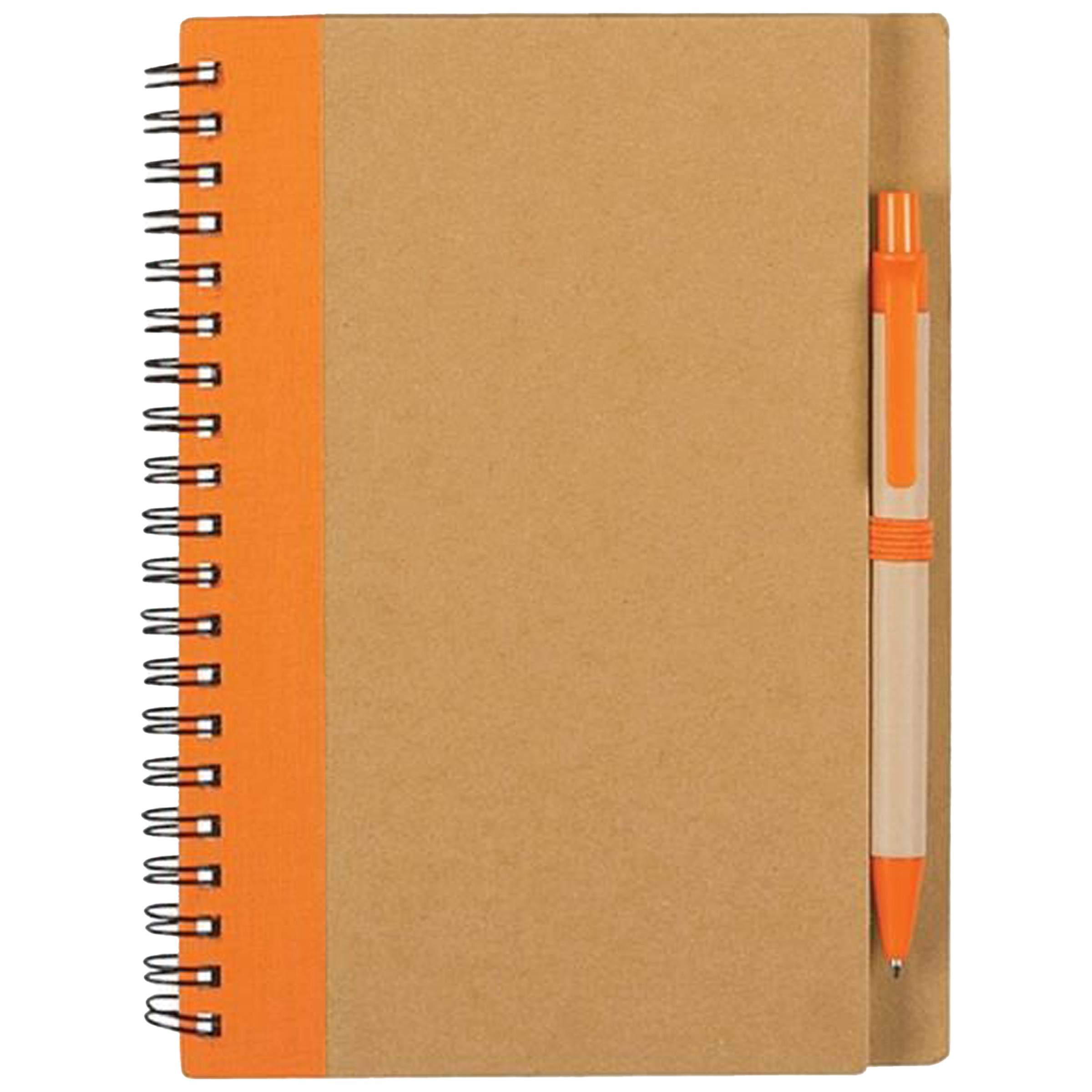 Kraft Paper Splicing Cover With Pen Notebook 6