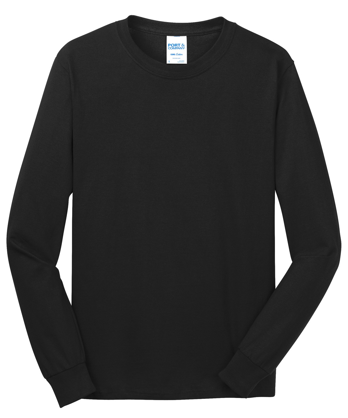 Port & Co Long Sleeve Core Cotton Tee. PC54LS 95