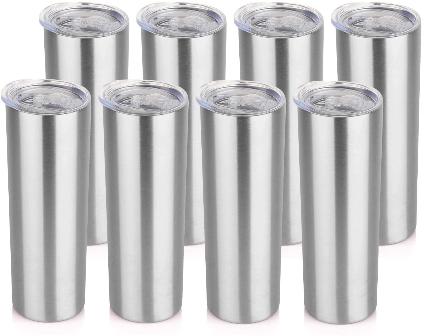 20 Oz Skinny Stainless Steel Vacuum Insulated Tumbler 8