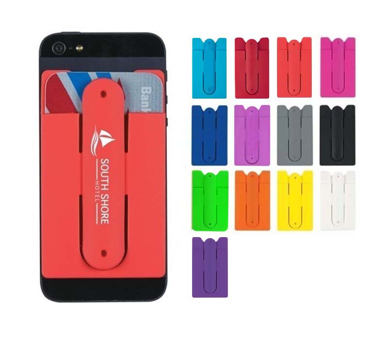 Silicone Phone Wallet with Stand 3