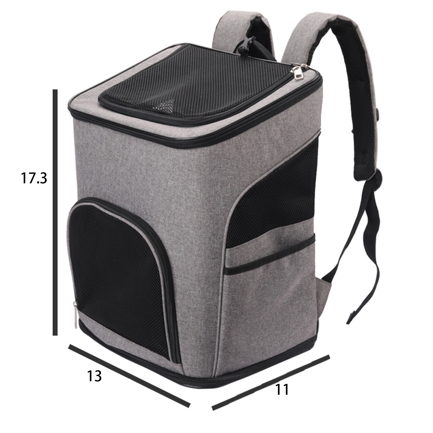 Oxford Cloth Large Capacity Pet Backpack 2