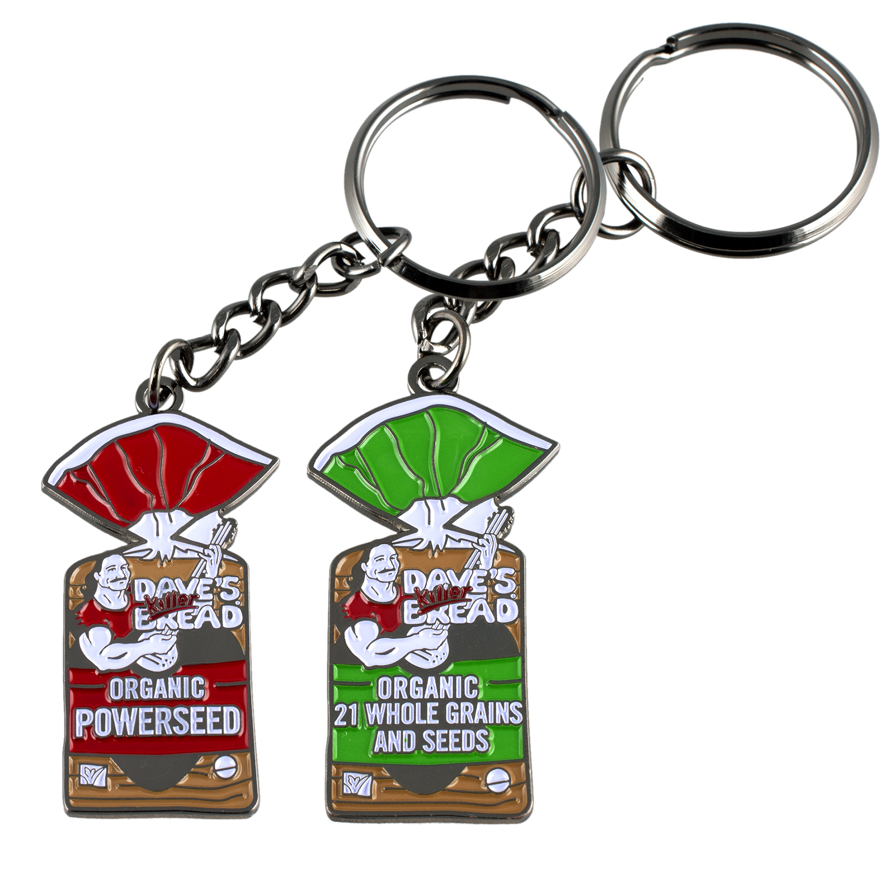 Die Struck Soft Enamel Custom Keychain 1