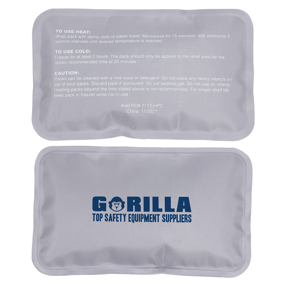 Rectangle Nylon-Covered Hot/Cold Pack 21