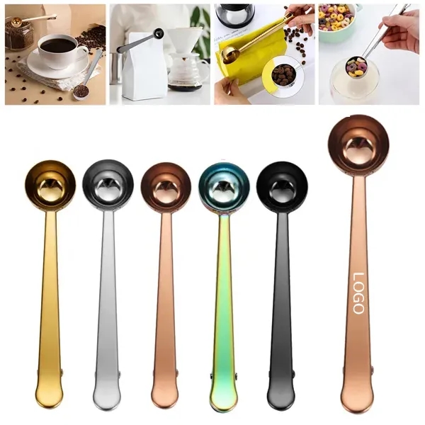 Adjustable Stainless Steel Coffee Spoon Clip 7