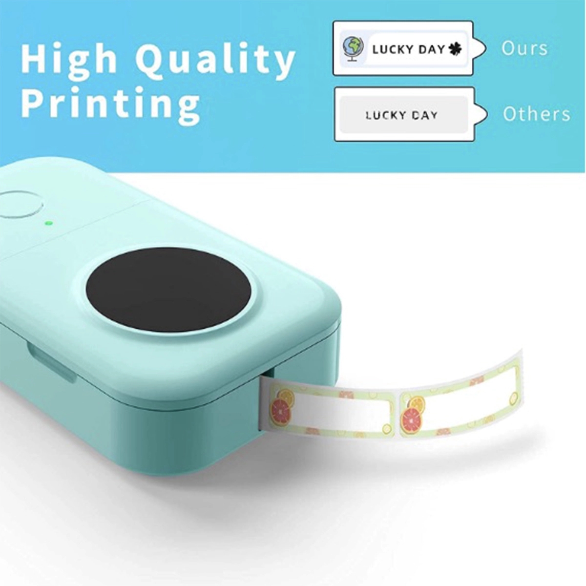 Wireless Smart Label Maker Machine Mini Printer 8