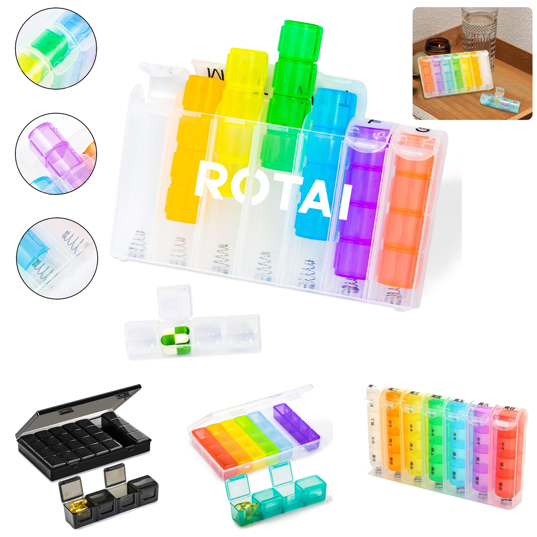 Weekly Pill Organizer 2