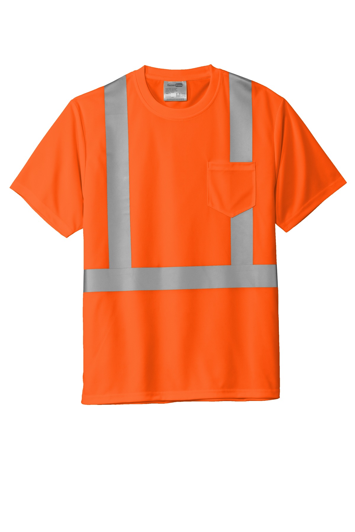 CornerStone ANSI 107 Class 2 Mesh Tee. CS200 2