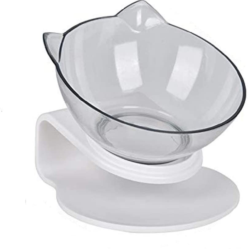 Pet Food Water Feeder Bowl For Cats And Dogs, 15 Degree Tilted Design Neck Guard 3