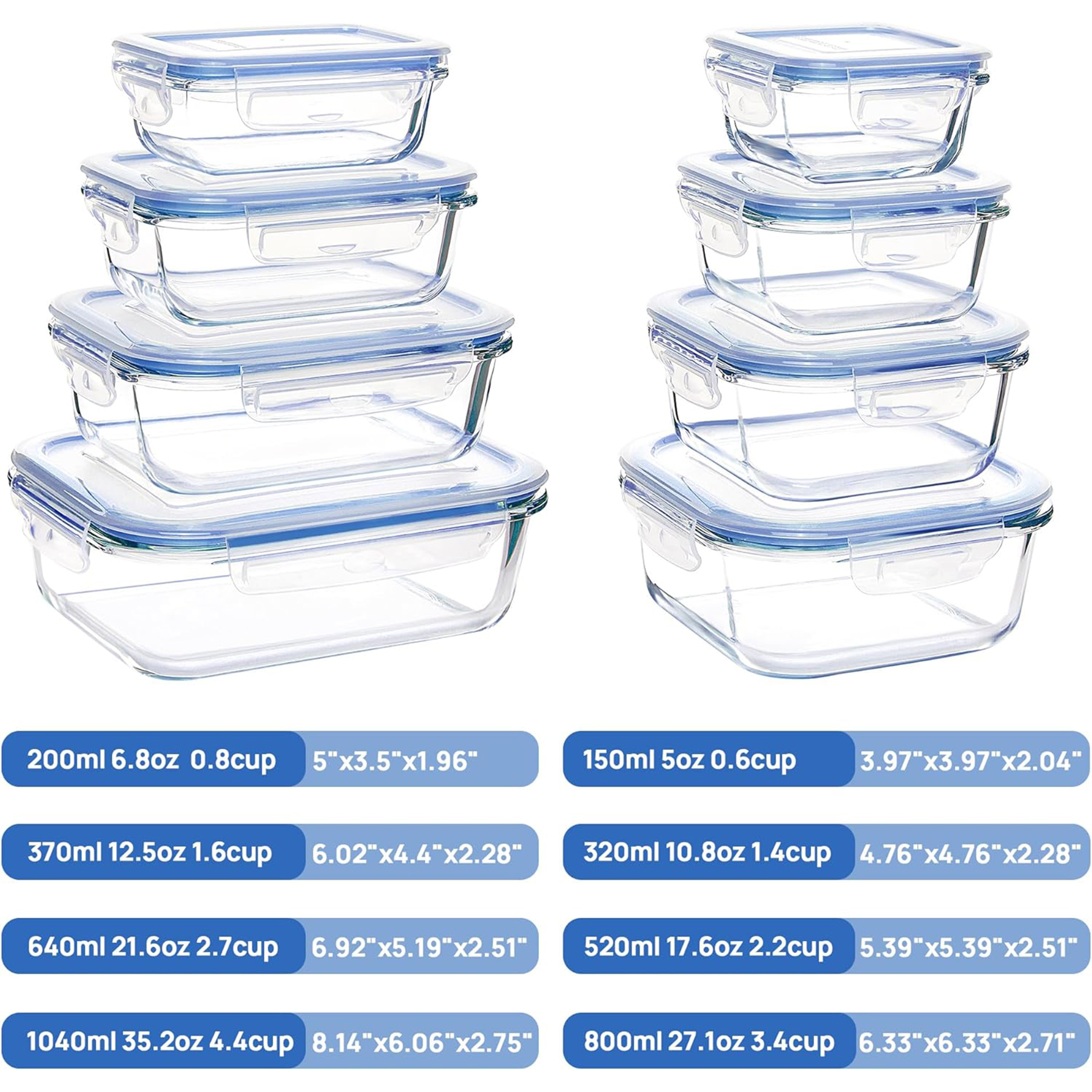 Glass Food Storage Container 8